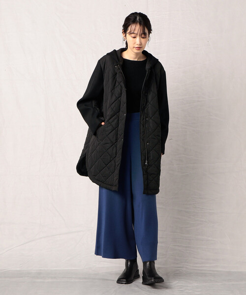 Comme Ca Mature(コムサマチュア)の「ニットワイド パンツ(その他パンツ・レディース・グレー/ブルー系その他/ブラック・FREE)」の7枚目の写真
