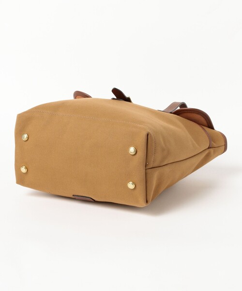 BEAMS F（ビームスエフ）の「【別注】CROOTS / フラップ ポケット トートバッグ（トートバッグ・メンズ・ブラック/カーキ・ONE SIZE）」の8枚目の写真