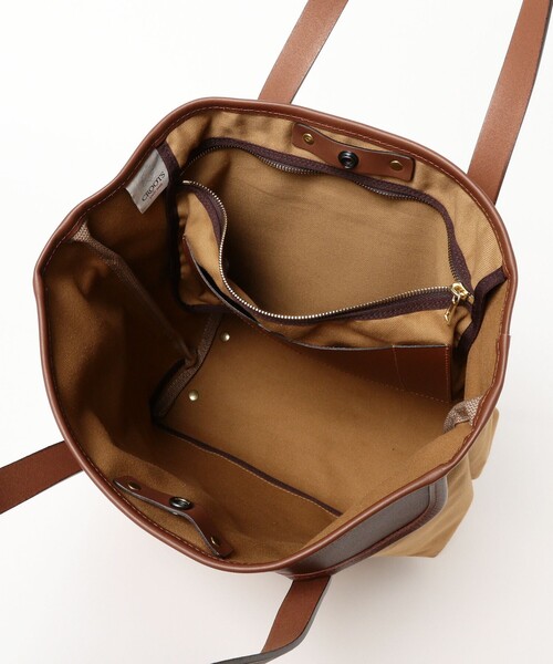 BEAMS F（ビームスエフ）の「【別注】CROOTS / フラップ ポケット トートバッグ（トートバッグ・メンズ・ブラック/カーキ・ONE SIZE）」の13枚目の写真