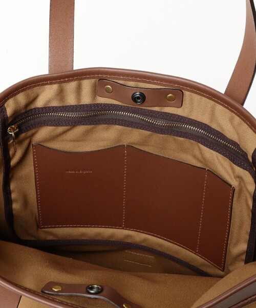 BEAMS F（ビームスエフ）の「【別注】CROOTS / フラップ ポケット トートバッグ（トートバッグ・メンズ・ブラック/カーキ・ONE SIZE）」の14枚目の写真