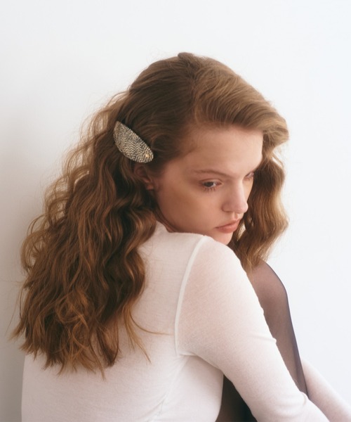 IRIS47(イリスフォーセブン)の「【IRIS 47】veronique barrette HB123(バレッタ/ヘアクリップ・レディース・ブラック/マルチ/ブラウン・FREE)」の14枚目の写真