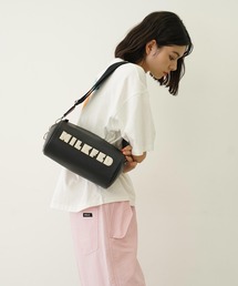 MILKFED. | LOGO PATCH CYLINDER BAG(ショルダーバッグ)