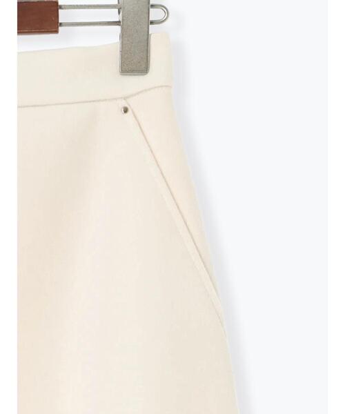 Te chichi（テチチ）の「メルトンジャージトラペーズスカート（スカート・レディース・オフホワイト/ネイビー/モカ・S/M）」の20枚目の写真