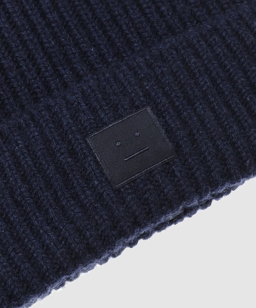 Acne Studios（アクネストゥディオズ）の「FA-UX-HATS000234（ニットキャップ/ビーニー・メンズ・オートミール/ネイビー/グレイッシュベージュ・ONE SIZE）」の10枚目の写真