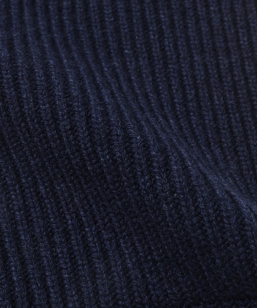 Acne Studios（アクネストゥディオズ）の「FA-UX-HATS000234（ニットキャップ/ビーニー・メンズ・オートミール/ネイビー/グレイッシュベージュ・ONE SIZE）」の9枚目の写真