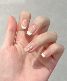 Doux Belle（ドゥーベル）の「簡単にネイルチップ ハンドネイルチップ ハート柄（ネイルシール/ネイルチップ）」