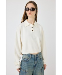 MOUSSY | BOXY ニットポロ(ニット/セーター)