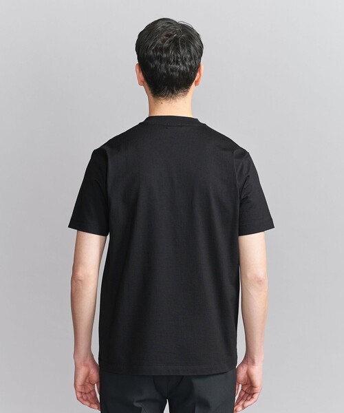 BEAUTY&YOUTH UNITED ARROWS(ビューティーアンドユースユナイテッドアローズ)の「【WEB限定 WARDROBE SMART】クリア ガスコットン ヘンリーネック カットソー【抗菌・防臭】(Tシャツ/カットソー・メンズ・ブラック/ダークグレー/ホワイト・S/M/L/XL)」の19枚目の写真