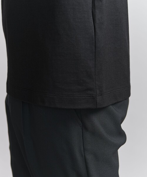 BEAUTY&YOUTH UNITED ARROWS(ビューティーアンドユースユナイテッドアローズ)の「【WEB限定 WARDROBE SMART】クリア ガスコットン ヘンリーネック カットソー【抗菌・防臭】(Tシャツ/カットソー・メンズ・ブラック/ダークグレー/ホワイト・S/M/L/XL)」の22枚目の写真