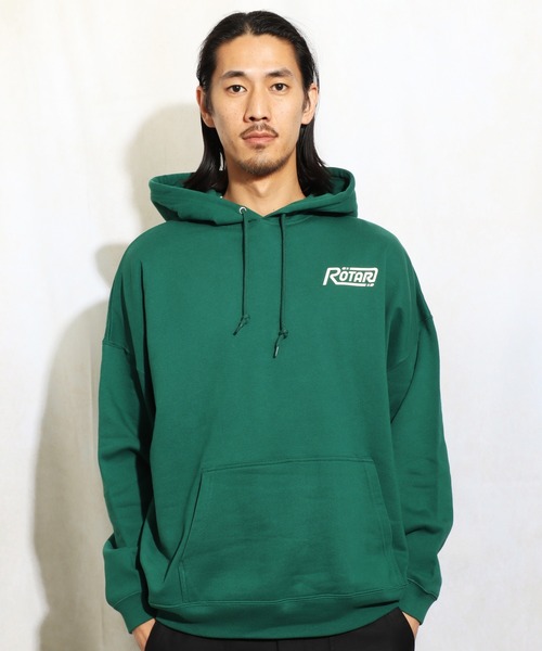 ROTAR(ローター)の「Bullet LOGO Big PO PARKA(パーカー・メンズ・ブラック/アッシュグレー/グリーン系その他・MEDIUM/LARGE/X-LARGE)」の6枚目の写真