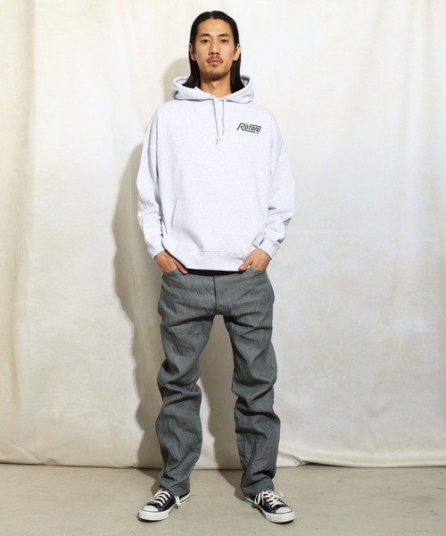 ROTAR(ローター)の「Bullet LOGO Big PO PARKA(パーカー・メンズ・ブラック/アッシュグレー/グリーン系その他・MEDIUM/LARGE/X-LARGE)」の8枚目の写真