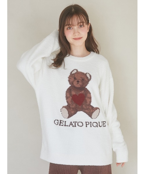 gelato pique（ジェラートピケ）の「ベビモコハートベア