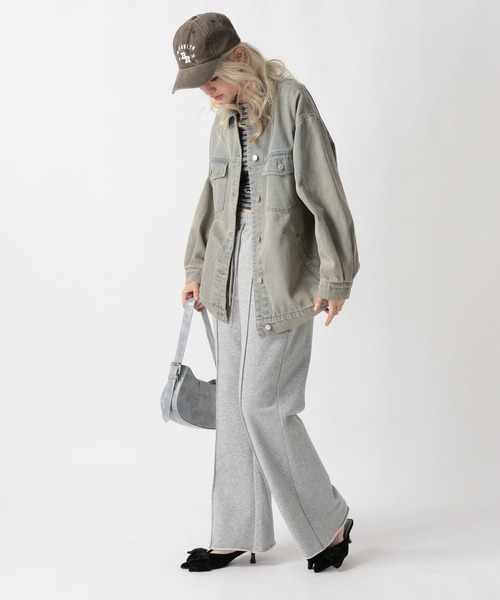 セール】【2025SS】加工デニムGジャン（デニムジャケット