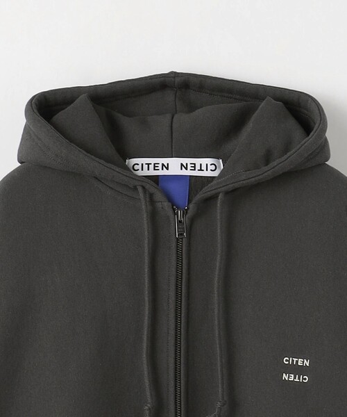 ＜CITEN＞ヒュージリバースジップアップフーディ―（パーカー）｜CITEN（シテン）
