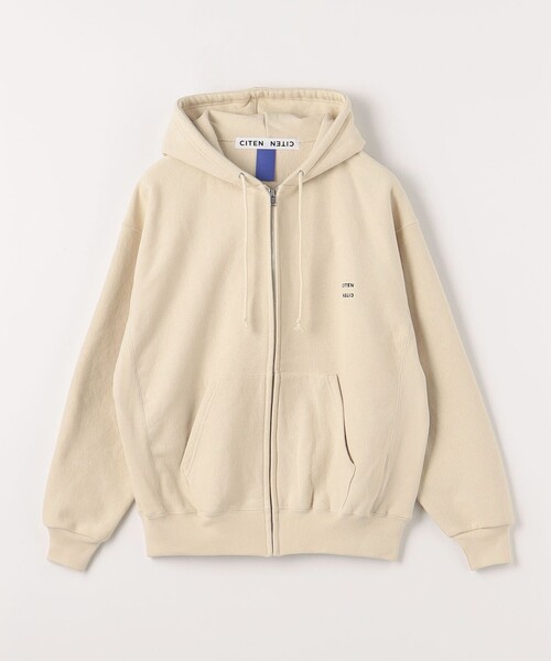 ＜CITEN＞ヒュージリバースジップアップフーディ―（パーカー）｜CITEN（シテン）