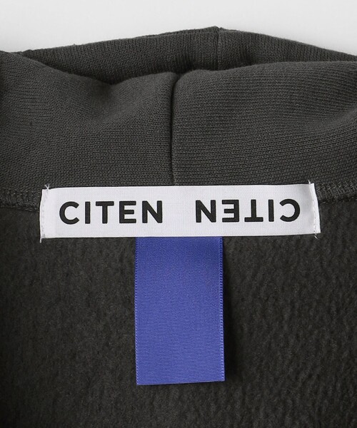 ＜CITEN＞ヒュージリバースジップアップフーディ―（パーカー）｜CITEN（シテン）