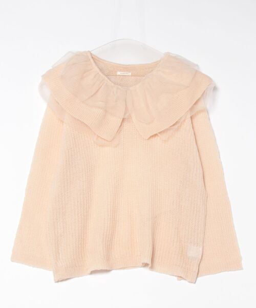 apres jour clair(アプレジュールクレア)の「【apres jour clair】フリルデザインニット【ZOZOTOWN限定アイテム】(ニット/セーター・レディース・イエロー系その他/ピンクベージュ/アイボリー/チャコールグレー・フリー/X-LARGE)」の13枚目の写真