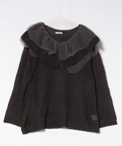 apres jour clair(アプレジュールクレア)の「【apres jour clair】フリルデザインニット【ZOZOTOWN限定アイテム】(ニット/セーター・レディース・イエロー系その他/ピンクベージュ/アイボリー/チャコールグレー・フリー/X-LARGE)」の14枚目の写真