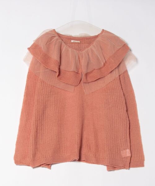 apres jour clair(アプレジュールクレア)の「【apres jour clair】フリルデザインニット【ZOZOTOWN限定アイテム】(ニット/セーター・レディース・イエロー系その他/ピンクベージュ/アイボリー/チャコールグレー・フリー/X-LARGE)」の16枚目の写真