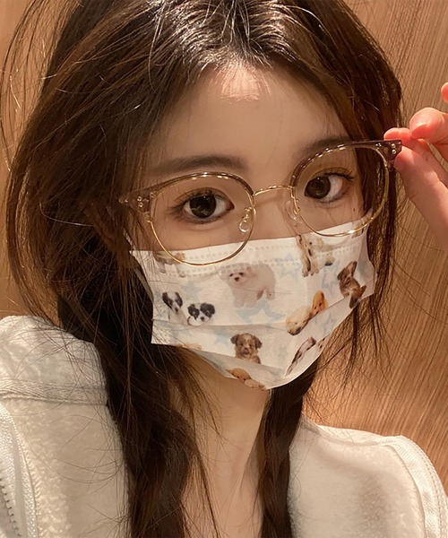 Bifrost（ビフレスト）の「クリアレンズファッション眼鏡 アイウウェア 伊達めがね（メガネ・レディース・B/C/D/F/A・FREE）」の22枚目の写真