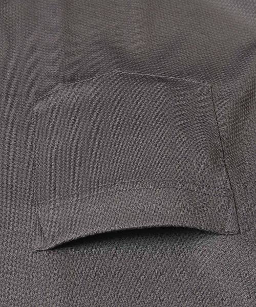 coca（coca）（コカ）の「変形ワッフルクルーネック長袖（スウェット・メンズ・ブラック/グレー・M/XL/L）」の14枚目の写真