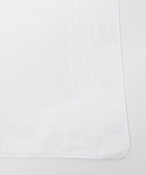 UNITED ARROWS（ユナイテッドアローズ）の「ポケットチーフ（ポケットチーフ・メンズ・ホワイト・FREE）」の3枚目の写真