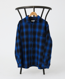 美品！ジャーナルスタンダードレリューム　チェック柄シャツ　ブラックウォッチ JOURNAL STANDARD relume シャツ グランジ プリントネル