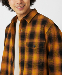 オンブレーチェック へリンボーンCPO