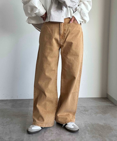 apres jour mignon(アプレジュールミニョン)の「ハートロゴデニム【ZOZOTOWN限定アイテム】(デニムパンツ・レディース・インディゴブルー/ベージュ系その他・X-LARGE/MEDIUM/SMALL/LARGE)」の13枚目の写真