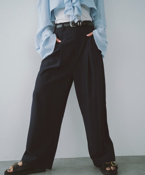 HANNE(アン)の「フェイクレザーベルト(ベルト・レディース・ブラック/ブラウン・FREE)」の5枚目の写真