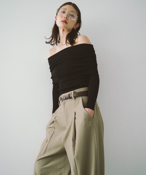 HANNE(アン)の「フェイクレザーベルト(ベルト・レディース・ブラック/ブラウン・FREE)」の9枚目の写真