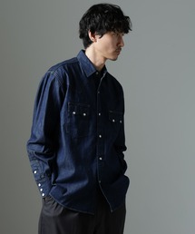 Lee/別注 Lee DENIM WESTERN SHIRT