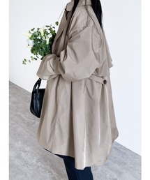 reca（レカ）の「キャンディ袖トレンチ風Aラインコート（トレンチコート）」