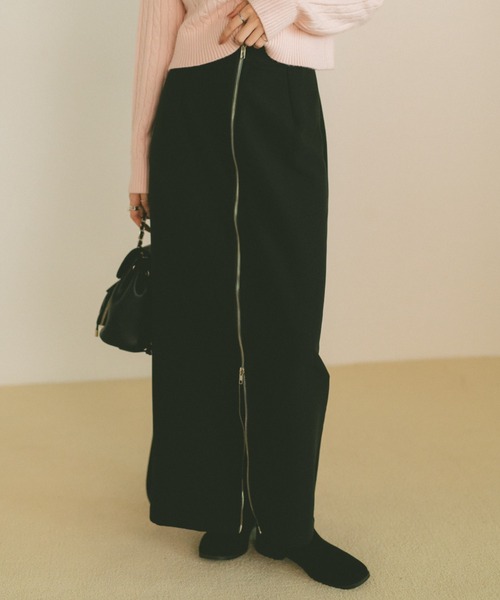 セール】2WAYダブルジップナロースカート/SMサイズ展開（スカート