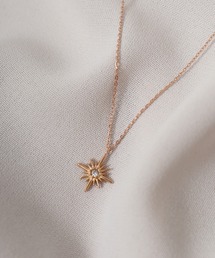 blancotokyo（ブランコトウキョウ）の「blancotokyo 日本製 金属アレルギー対策 サージカル ステンレス 316L 太陽モチーフ ネックレス 男女兼用（ネックレス）」