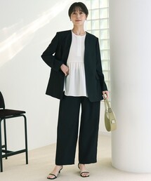 カーブワイドパンツ