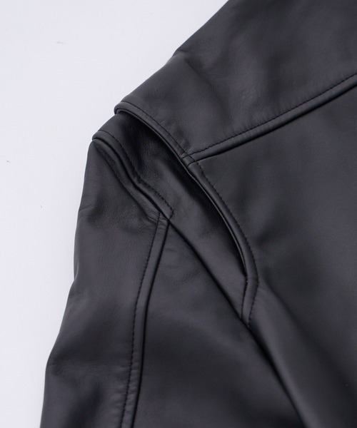 美品♡UNITED TOKYO レザージャケット シングル 羊革 本革 ブラック ラムレザーシングルジャケット(1 BLACK): : メンズ｜UNITED