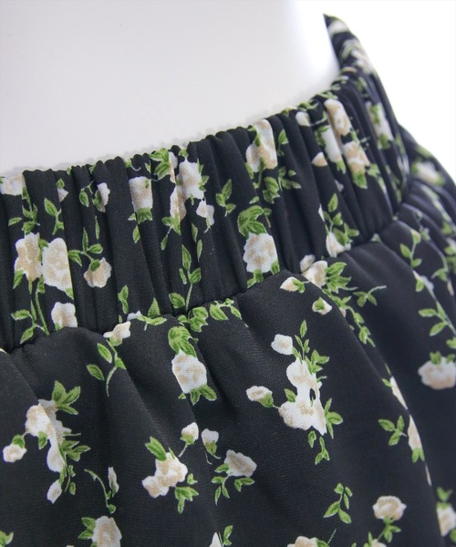 clear（クリア）の「【低身長サイズ有】ランダムフリルロングスカート[着回し抜群 大人 カジュアル]（スカート・レディース・ブラック/アイボリー/ブラック系その他・F/XS）」の21枚目の写真