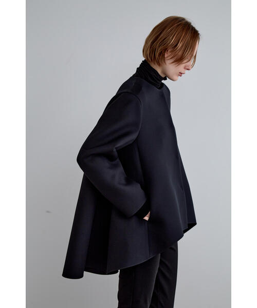 ◇エアートリプルクロスバックフレアジャケット（ノーカラージャケット  