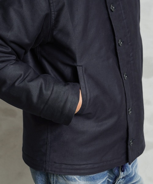 WAIPER.inc(ワイパーインク)の「WAIPER.inc 忠実復刻 米軍 U.S.NAVY N-1 デッキジャケット 前期型 NAVY アルパカライニング MADE IN JAPAN【WP125】(ミリタリージャケット・メンズ・ネイビー・40/46/44/42/38)」の20枚目の写真