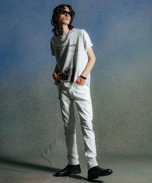 CRIMIE（クライミー）の「ENDLESS WEEKEND PHOTO T SHIRT（Tシャツ/カットソー・メンズ・オートミール/ホワイト・XXL/XL/L/M/S）」の4枚目の写真