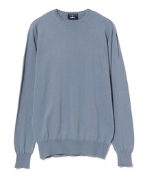 アイデアモルガーノ セーター トップス クルーネック 長袖 ニット レディース フリーサイズ パープル idea morgano アイデアモルガーノ セーター トップス クルーネック 長袖