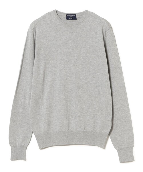 MORGANO（モルガーノ）の「【別注】MORGANO / 12ゲージ クルーネックニット（ニット/セーター・メンズ・ロイヤルブルー/ベージュ/シルバー/レッド系その他3・52/50/48/44/46）」の17枚目の写真