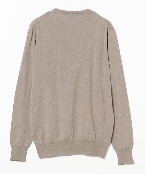 MORGANO（モルガーノ）の「【別注】MORGANO / 12ゲージ クルーネックニット（ニット/セーター・メンズ・ロイヤルブルー/ベージュ/シルバー/レッド系その他3・52/50/48/44/46）」の8枚目の写真