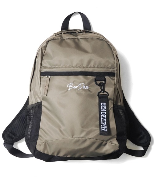 BEN DAVIS（ベンデイビス）の「《BEN DAVIS》SMALL DAYPACK 12L（バックパック/リュック・メンズ・ライトベージュ/ブラック×ホワイト・FREE）」の2枚目の写真