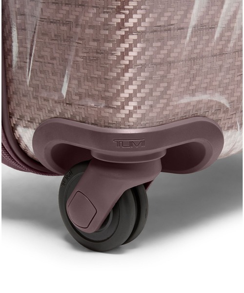 TUMI（トゥミ）の「19 DEGREE LITE インターナショナル・キャリーオン スーツケース（機内持ち込みサイズ） 1泊～3泊程度（スーツケース/キャリーバッグ・レディース・ピンク系その他/ブラック×グレー・FREE）」の9枚目の写真