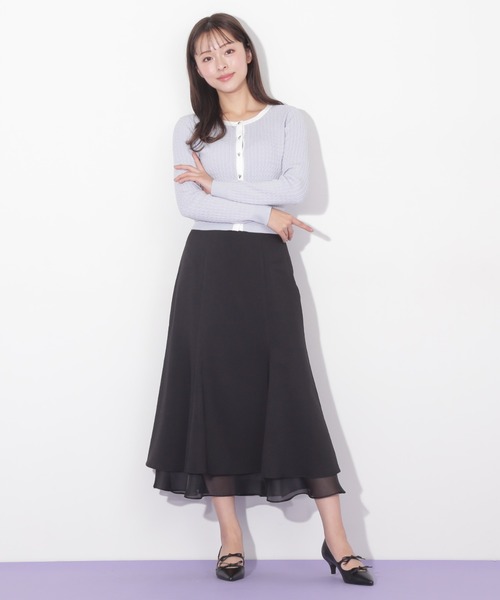 JILL by JILL STUART(ジルバイジルスチュアート)の「◇UVミニケーブルカーディガン(ニット/セーター・レディース・ホワイト系その他2/ブルー/ホワイト系その他/ピンク・FREE)」の19枚目の写真