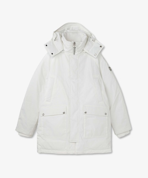 MICHAEL KORS(マイケルコース)の「MELROSE 2 IN 1 ウーヴン パーカー(その他アウター・メンズ・ホワイト・S/L/M/XS/XL)」の1枚目の写真