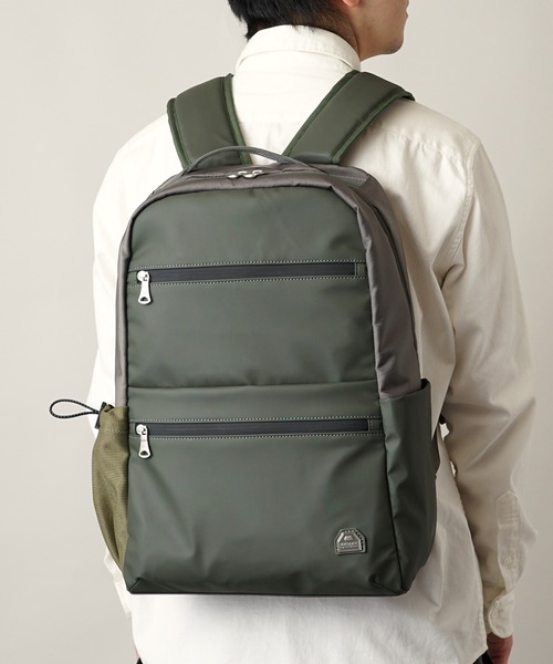 MADDEN EQUIPMENT(メデン イクイップメント)の「【MADDEN EQUIPMENT】防水撥水 B4サイズ収納可 リュック バックパック EQPK-04(ショルダーバッグ・メンズ・ライトグレー/ダークグレー/ブラック/カーキ・ONE SIZE)」の1枚目の写真