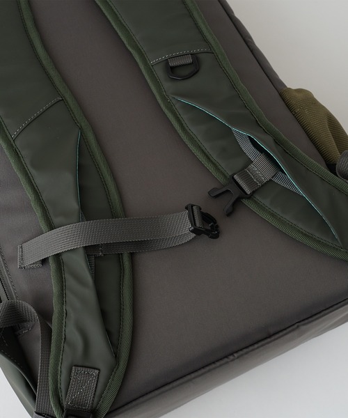 MADDEN EQUIPMENT(メデン イクイップメント)の「【MADDEN EQUIPMENT】防水撥水 B4サイズ収納可 リュック バックパック EQPK-04(ショルダーバッグ・メンズ・ライトグレー/ダークグレー/ブラック/カーキ・ONE SIZE)」の19枚目の写真